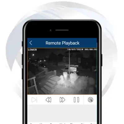 Playback footage