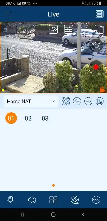 Video capture in progress